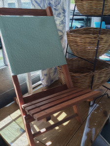 Chair and Basket in Oil